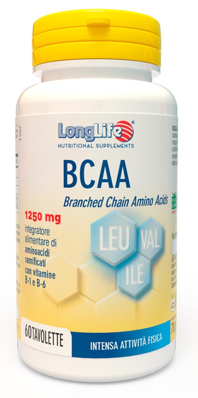LONGLIFE BCAA 1250 MG - Farmastop