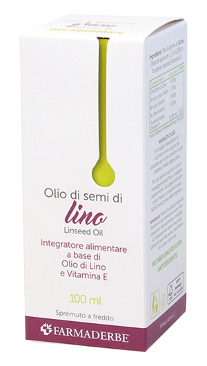 OLIO ALIMENTARE SEMI LINO 100 ML - Farmastop
