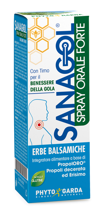 SANAGOL SPRAY FORTE ERBE BALSAMICHE 20 ML - Farmastop