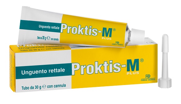 UNGUENTO RETTALE PROKTIS/M PLUS 30G CON CANNULA - Farmastop