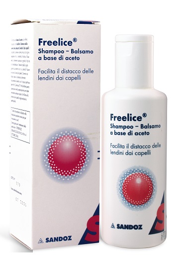 FREELICE SHAMPOO E BALSAMO A BASE DI ACETO 120 ML - Farmastop