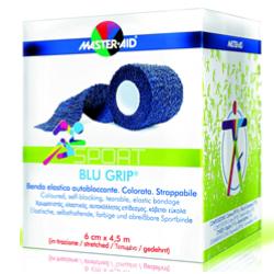BENDA ELASTICA AUTOBLOCCANTE MASTER-AID BLUGRIP 8X4,5 - Farmastop