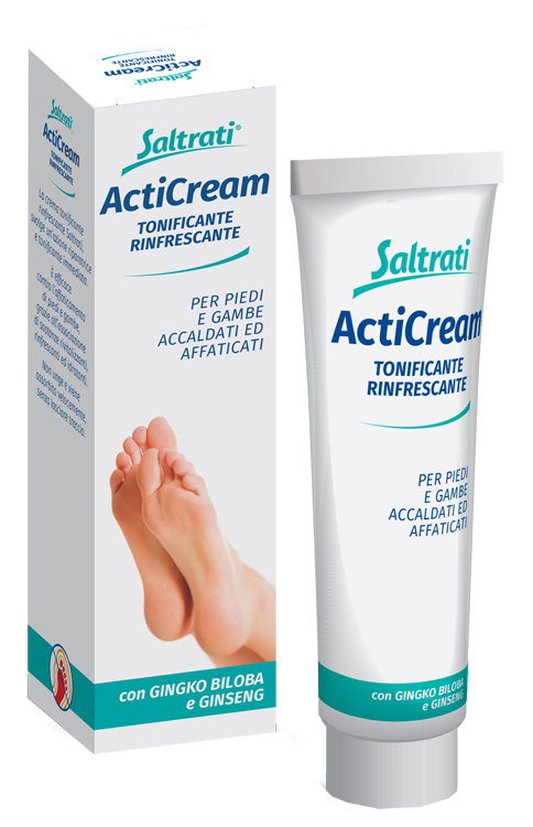 SALTRATI ACTICREAM TONIFICANTE RINFRESCANTE PER PIEDI E GAMBE 100 ML - Farmastop