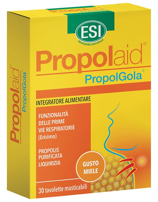 ESI PROPOLAID PROPOLGOLA MIELE 30 TAVOLETTE - Farmastop