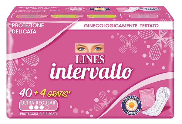 LINES INTERVALLO RIPIEGATO 40+4 PEZZI NUOVO - Farmastop