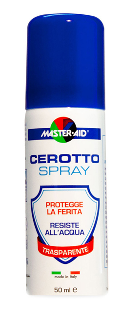 CEROTTO SPRAY MASTER-AID FLACONE 50ML CIRCA 80 APPLICAZIONI - Farmastop