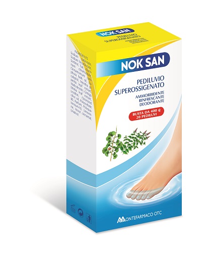 NOK SAN PEDILUVIO SUPEROSSIGENATO 400 G - Farmastop