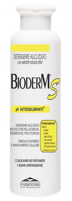 BIODERM S ANTIACNE ANTISEB 250 - Farmastop