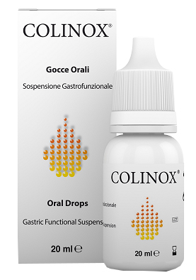 COLINOX SOSPENSIONE GASTROFUNZIONALE GOCCE OROSOLUBILI TRATTAMENTO METEORISMO AEROFAGIA COLICHE GASSOSE 20 ML - Farmastop