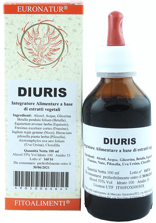 DIURIS GOCCE 100 ML - Farmastop