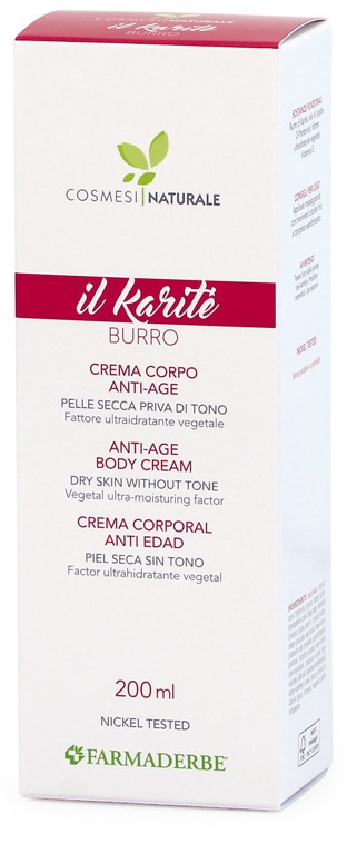 KARITE' CREMA CORPO 200 ML - Farmastop
