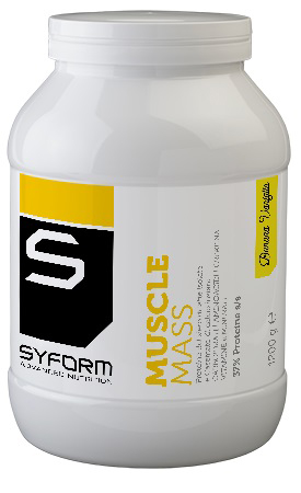 MUSCLE MASS BANANA/VANIGLIA 1200 G - Farmastop