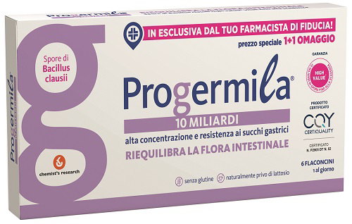 PROGERMILA 10 MILIARDI 6 FLACONCINI 10 ML - Farmastop