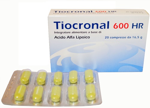 TIOCRONAL 600 HR 20 COMPRESSE - Farmastop