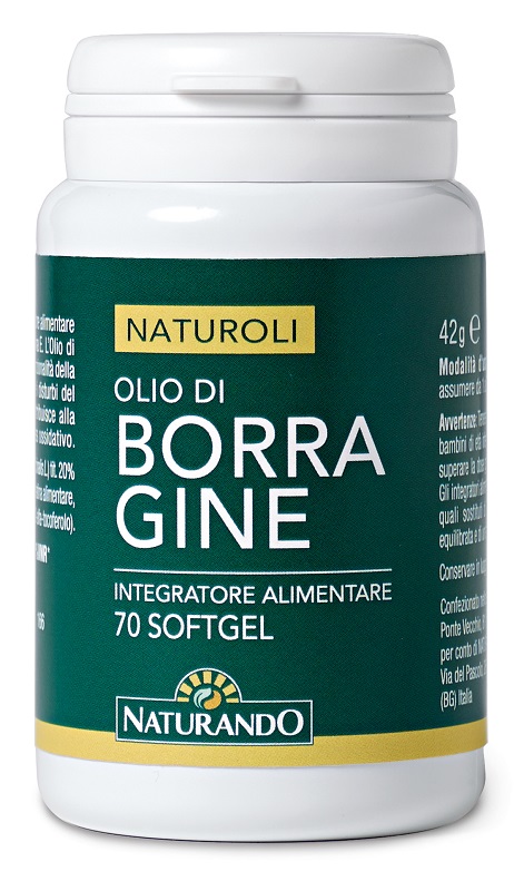 I NATUROLI OLIO DI BORRAGINE 70 CAPSULE - Farmastop