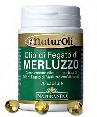 NATUROLI OLIO DI FEGATO DI MERLUZZO 70 CAPSULE MOLLI - Farmastop