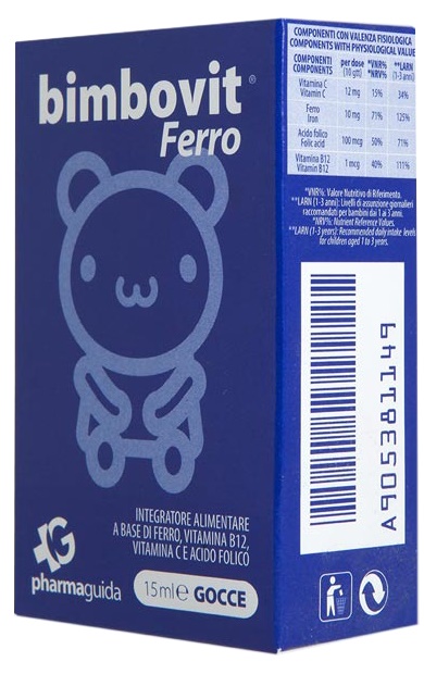BIMBOVIT FERRO GOCCE 15 ML - Farmastop