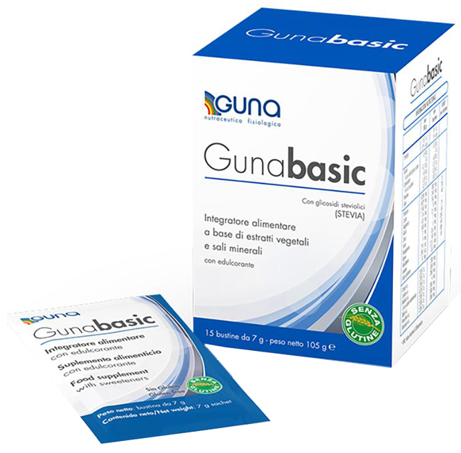 GUNABASIC POLVERE 15 BUSTINE - Farmastop