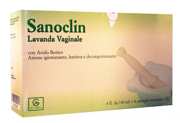 SANOCLIN LAVANDA VAGINALE 4 FLACONI 140 ML - Farmastop