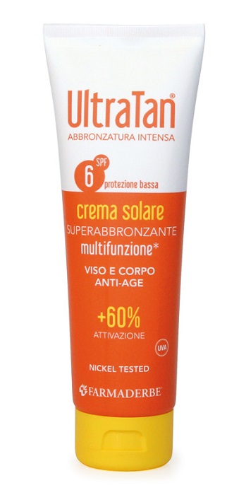 ULTRA TAN CREMA SOLARE UVA SPF 6 125 ML - Farmastop