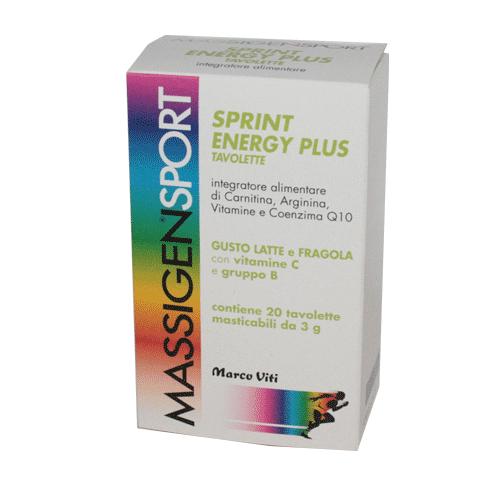 MASSIGEN S SPRINT PLUS 20 TAVOLETTE - Farmastop