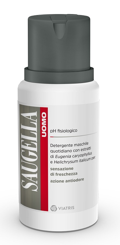 SAUGELLA UOMO PH FISIOLOGICO DETERGENTE MASCHILE 200 ML - Farmastop