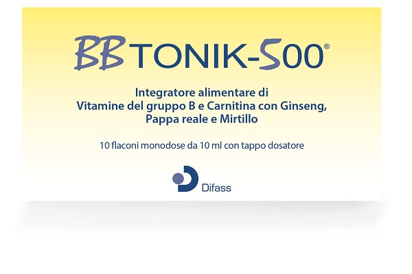 BBTONIK 500 10 FLACONI 10 ML - Farmastop