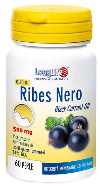 LONGLIFE OLIO RIBES NERO 60 PERLE - Farmastop