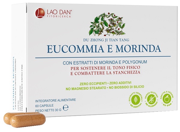 EUCOMMIA MORINDA 60 COMPRESSE BLISTER - Farmastop