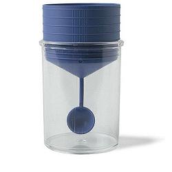 CONTENITORE PIC STERILE TRASPARENTE PER ANALISI COPROLOGICHE+ CUCCHIAINO SPECIMEN TAPPO A VITE ETICHETTA AUTOADESIVA - Farmastop