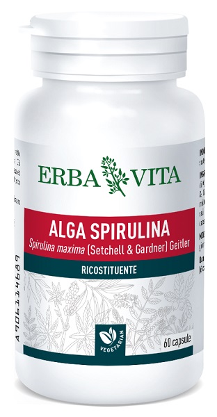 ALGA SPIRULINA 60 CAPSULE 450 MG - Farmastop