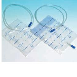 SACCA RACCOLTA URINA DA LETTO IN PVC NON STERILE VOLUME 2 LITRI TUBO LUNGHEZZA 130 CM 30 PEZZI - Farmastop