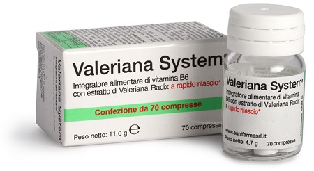 VALERIANA SYSTEM 70 COMPRESSE - Farmastop