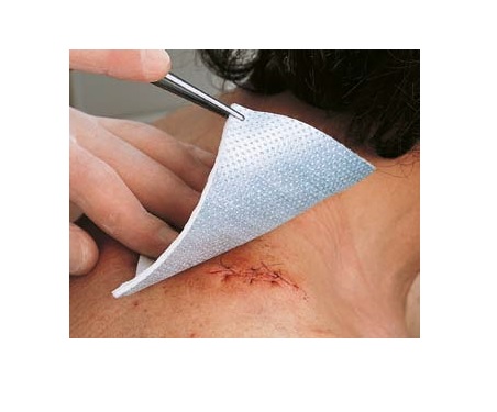 MEDICAZIONE METTALLINE GARZA IN TNT ALLUMINIZZATO 10X12CM 10 PEZZI - Farmastop