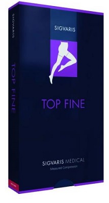 SIGVARIS 702 CCL2 TFQ GAMBALETTO TOP FINE CORTO PUNTA CHIUSA CRISPA S - Farmastop