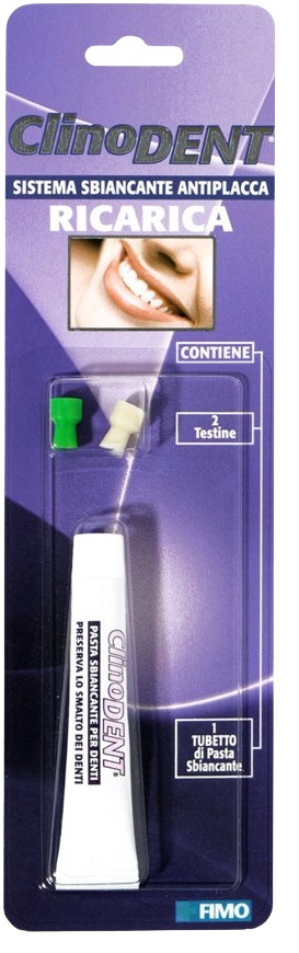 CLINODENT SISTEMA SBIANCANTE PROFESSIONALE RICARICA 1 PEZZO - Farmastop