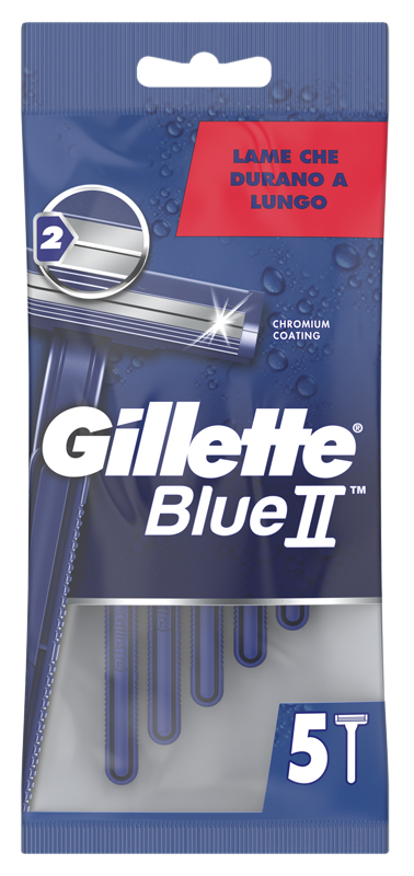 RASOIO GILLETTE BLUE II STANDARD 6 X 20 X 5 - Farmastop