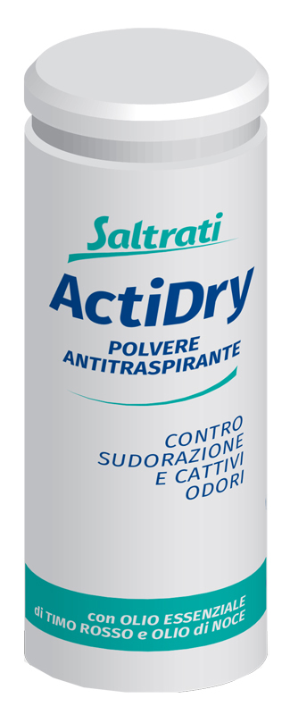 SALTRATI ACTIDRY POLVERE ANTITRASPIRANTE 75 G - Farmastop