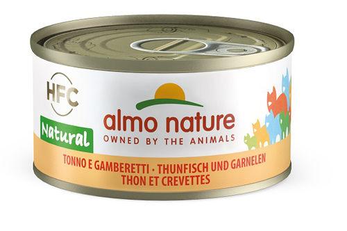 ALMO NATURE CAT TONNO GAMBERI 70 G - Farmastop