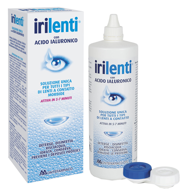 SOLUZIONE UNICA PER LENTI A CONTATTO IRILENTI 300ML - Farmastop
