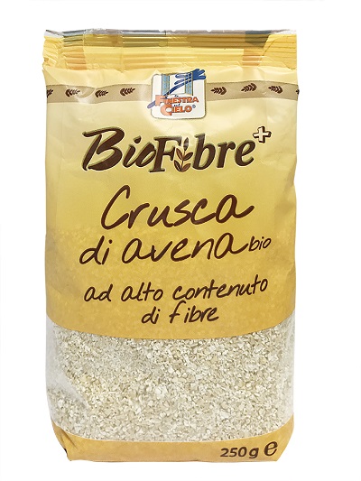 FSC BIOFIBRE+ CRUSCA DI AVENA BIO AD ALTO CONTENUTO DI FIBRA 250 G - Farmastop