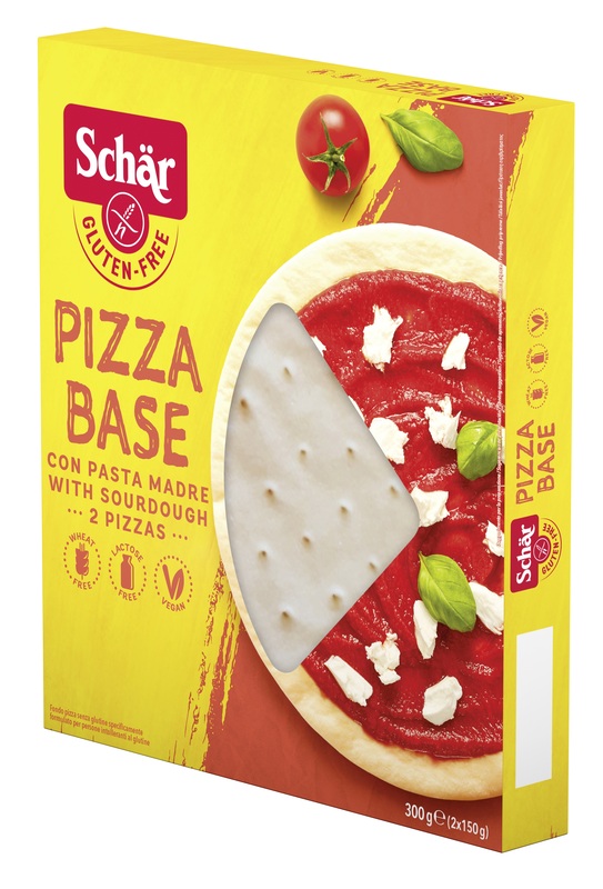 SCHAR PIZZA BASE SENZA LATTOSIO 2 PEZZI DA 150 G - Farmastop