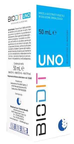 BIODIT UNO SOLUZIONE IDROALCOLICA 50 ML - Farmastop