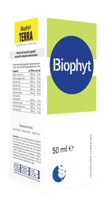BIOPHYT TERRA 50 ML SOLUZIONE IDROALCOLICA - Farmastop