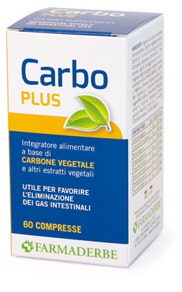 CARBO PLUS 60 COMPRESSE - Farmastop
