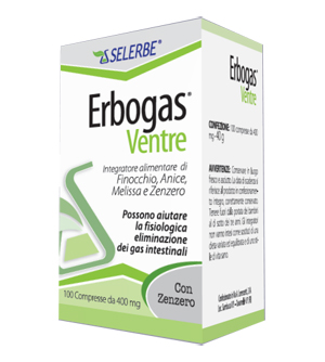 ERBOGAS VENTRE 100 COMPRESSE - Farmastop