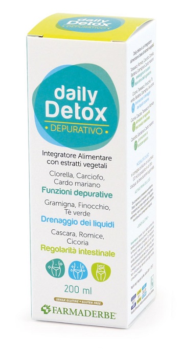 DAILY DETOX SOLUZIONE ORALE 200 ML - Farmastop