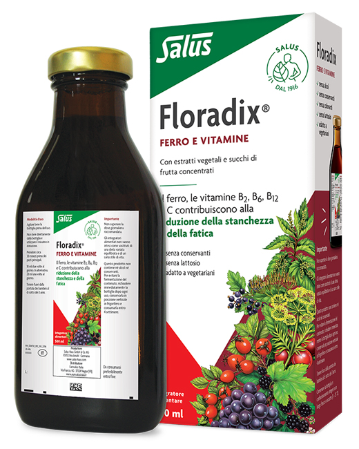 FLORADIX FERRO E VITAMINE 500 ML - Farmastop