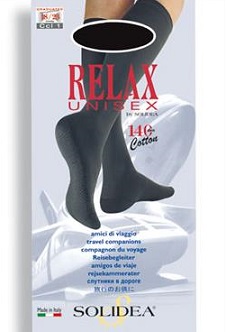RELAX UNISEX 140 GAMBALETTO COTTON NERO 3 - Farmastop