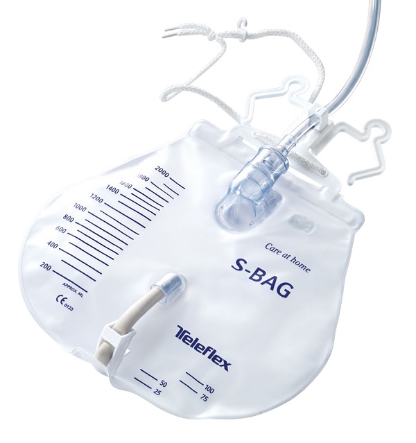 SACCA DI DRENAGGIO LETTO PER INCONTINENZA 2000ML IN PVC CON VALVOLA DI NON RITORNO E SCARICO STERILE GOCCIOLATOIO FILTRO AD ARIA CIRCUITO CHIUSO 100% TUBO DI RACCORDO120CM 1 PEZZO - Farmastop